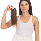 1 Clip Invisible Patch Medium Chocolate Brown