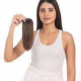 1 Clip Invisible Patch Medium Chocolate Brown
