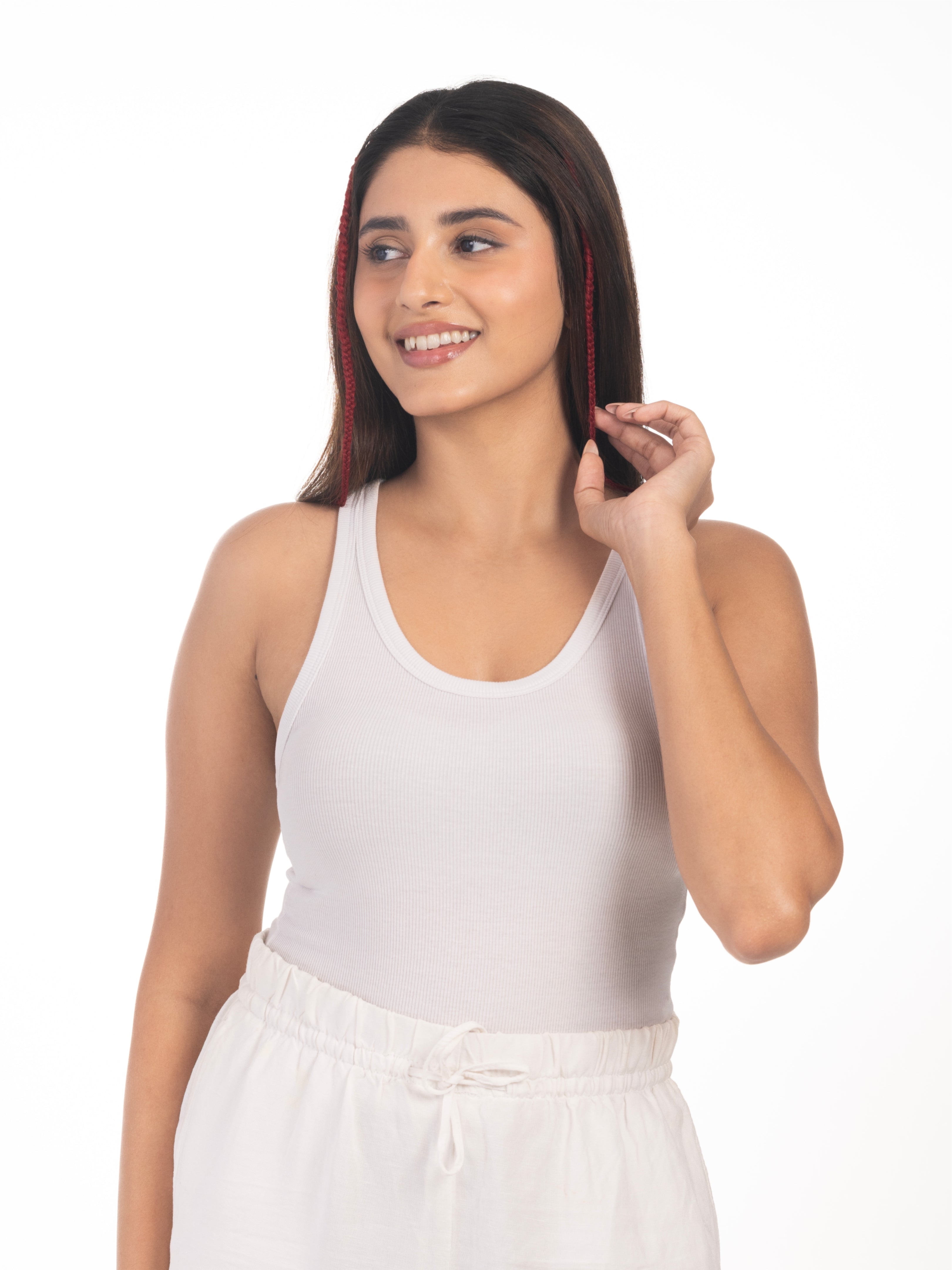Clip in Braids Burgundy
