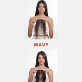 Elastic Frontal Topper Dark Brown