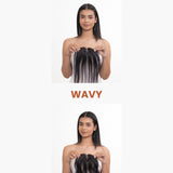 Elastic Frontal Topper Natural Black