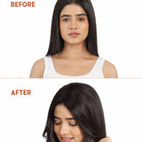 Face Framing Topper Natural Black