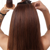 U Shape Volumiser Medium Chocolate Brown