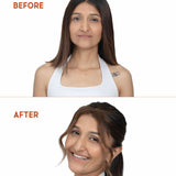 1 Clip Hairline Topper – Medium Chocolate Brown