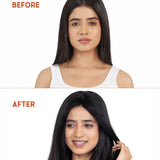 Receding Hairline Band With Elastic Natural Black