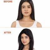 Face Frame With Elastic Topper Natural Black