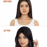 Mini Topper with Bangs Natural Black