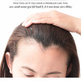 Receding Hairline Band With Elastic Natural Black