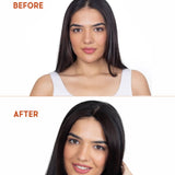 Receding Hairline Band With Elastic Dark Brown