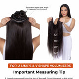 V-Shape Volumizer Dark Brown