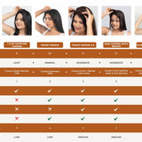 1 Clip Hairline Topper – Natural Black