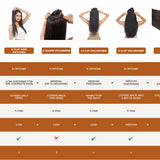 U Shape Volumiser Natural Black