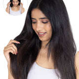 Halo Hair Extensions Natural black