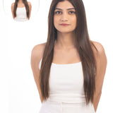 Silk Topper (1x1.5) Medium Chocolate Brown
